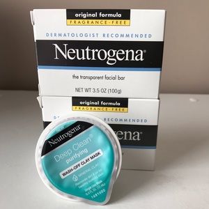 Neutrogena  3 piece set. Mask & 2 Bars